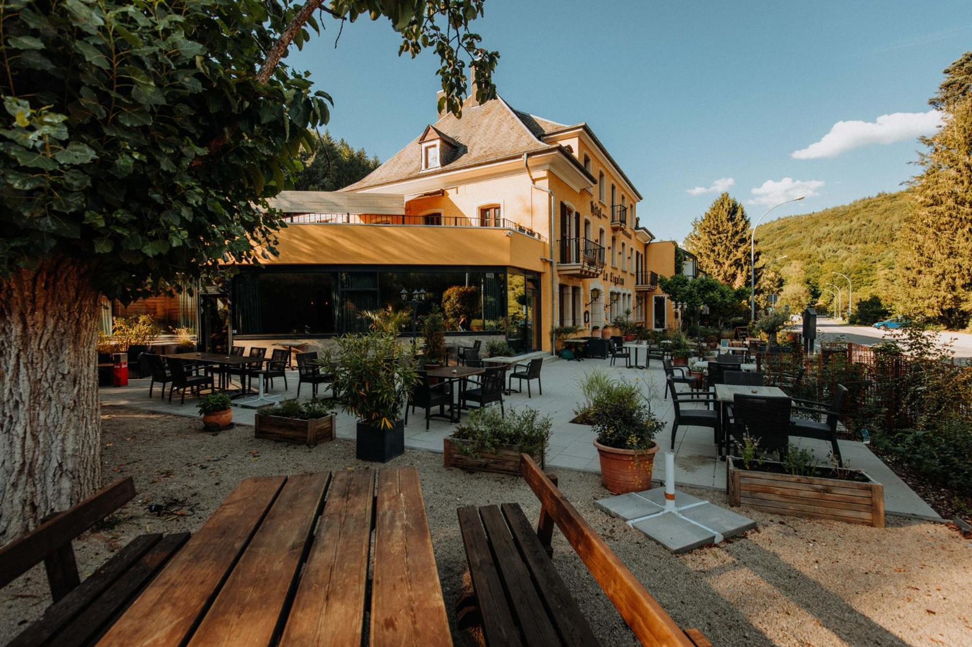 Hotel Restaurant Le Cigalon Waldbillig Exterior photo
